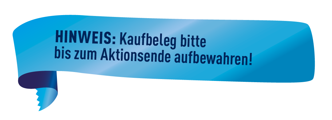Kaufbeleg Hinweis