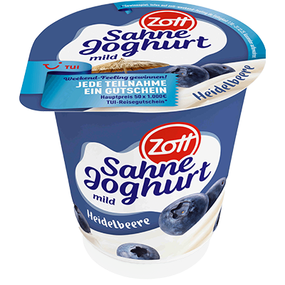 Zott Sahne Joghurt mild Classic Stracciatella