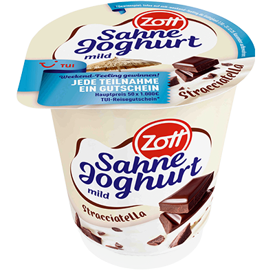 Zott Sahne Joghurt mild Classic Stracciatella