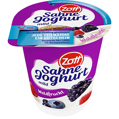 Zott Sahne Joghurt mild Classic Stracciatella
