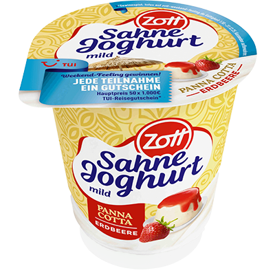 Zott Sahne Joghurt mild Classic Stracciatella